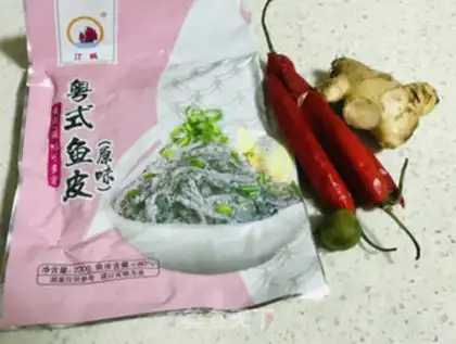 Make Frozen fish skin step 0