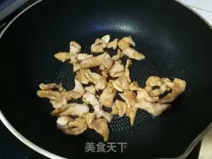 Make Woodbread fried meat step 4
