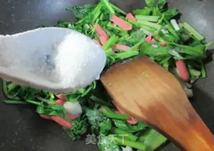 Make Seafood mushrooms, sausage, celery step 5