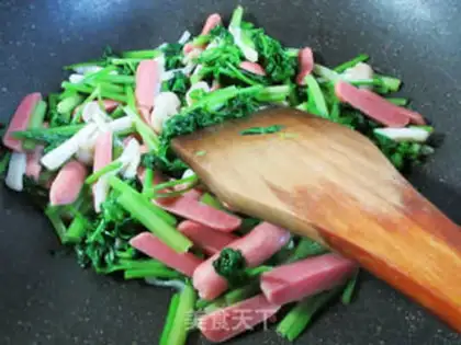 Make Seafood mushrooms, sausage, celery step 6
