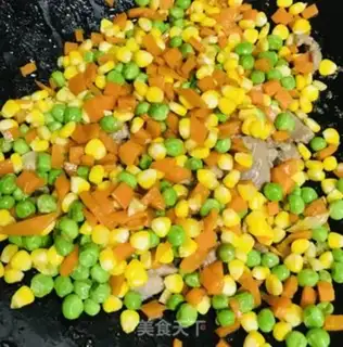 Make Peas and corn carrots step 6