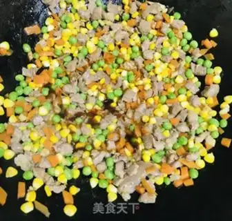 Make Peas and corn carrots step 7