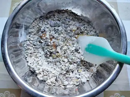 Make Air-cooked cereal cookies step 2