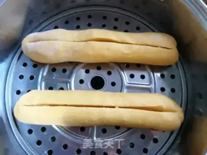 Make Red sugar pumpkin buns step 4
