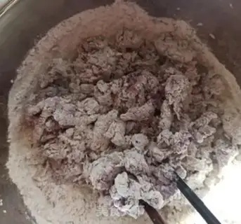 Make Purple rice buns step 2