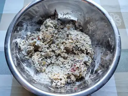Make Air-cooked cereal cookies step 4