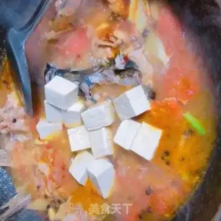 Make Fish-head tofu step 6