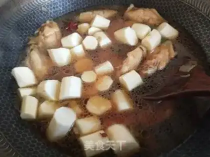 Make Chicken wing stew step 7