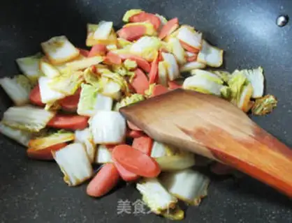 Make Fresh intestines and cabbage step 5