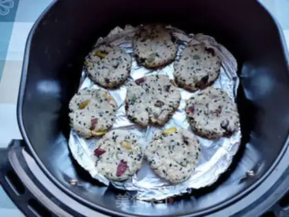 Make Air-cooked cereal cookies step 7