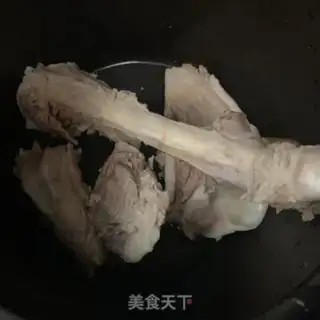 Make ♪ Black radish corn lamb soup ♪ step 1