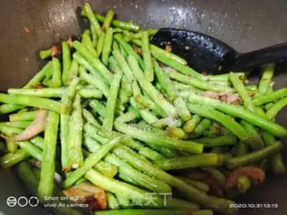 Make Five flowers and beans step 5