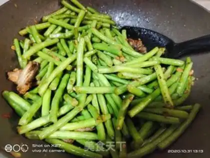 Make Five flowers and beans step 6
