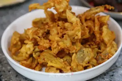 Make Dry mushrooms step 9