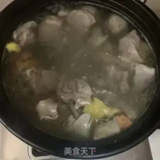 Make ♪ Black radish corn lamb soup ♪ step 8
