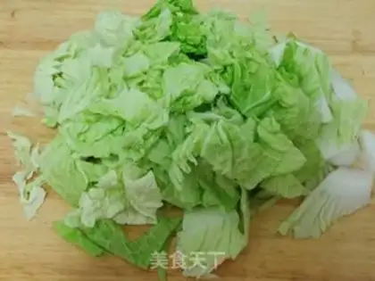 Make Five flowers and cabbage step 1