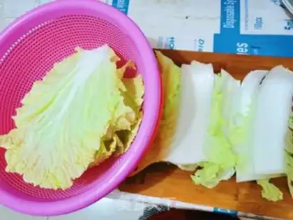 Make Clear the cabbage step 0