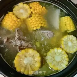 Make ♪ Black radish corn lamb soup ♪ step 12
