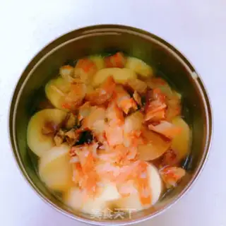 Make Shrimp dry tofu step 7