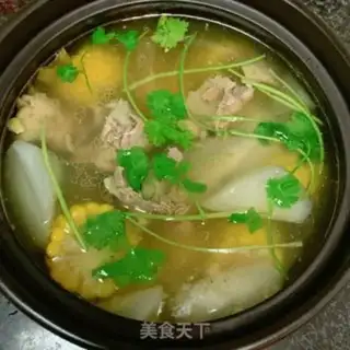 Make ♪ Black radish corn lamb soup ♪ step 13