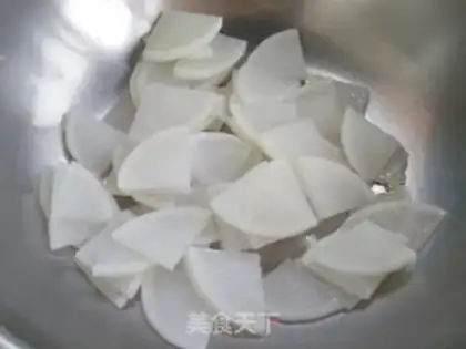 Make Ham and radish step 3