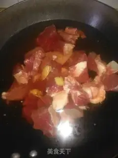Make Beef stew radish step 1