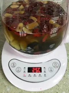 Make Sweet ginger date tea step 4