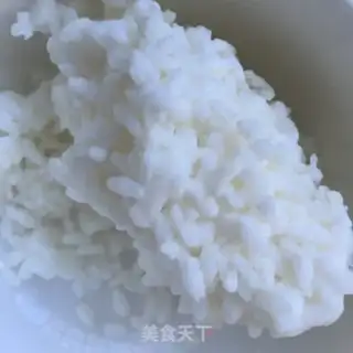 Make Peaches and rice step 1