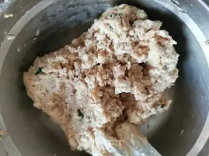 Make Tofuballs step 1
