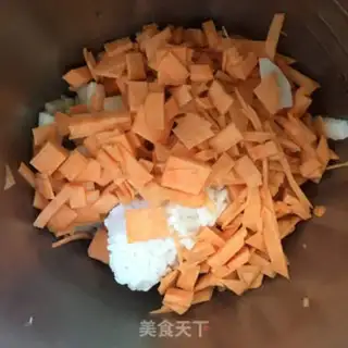 Make Peaches and rice step 5