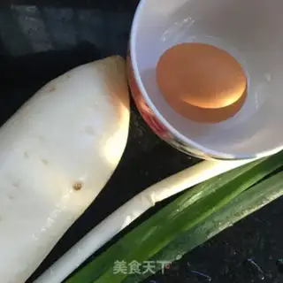 Make Fried omelet soup step 0