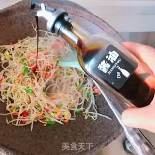 Make The green bean sprouts step 3