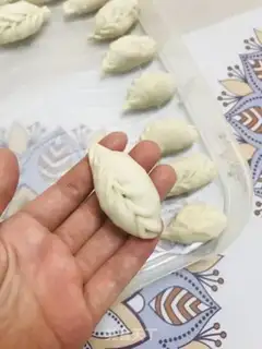 Make Vegetable dumplings step 7