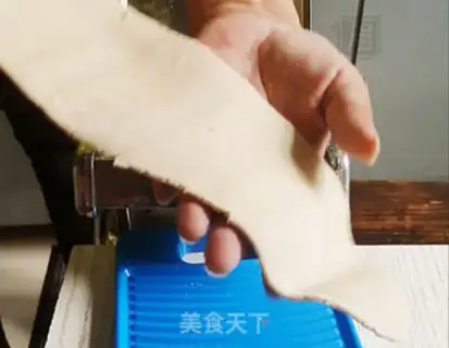 Make Homemade barley noodles step 3