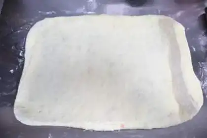 Make Pumpkin black and sesame toast step 20