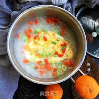 Make Fried omelet soup step 9