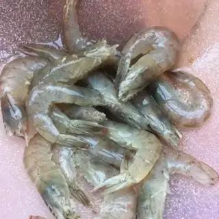 Make Spicy shrimp for pumpkin noodles step 1
