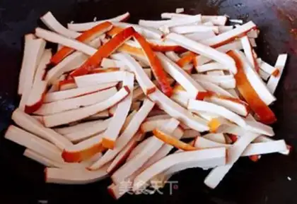 Make Pepper carrots, mushrooms, beans dry step 6
