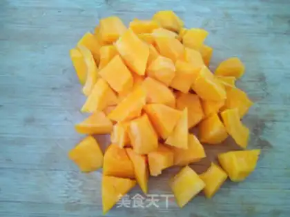 Make Pumpkin quinoa step 1