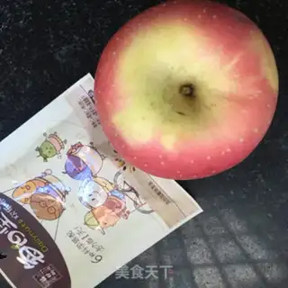 Make Dry yogurt and apple step 0