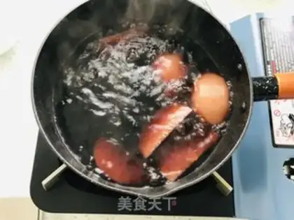 Make A red pears step 4