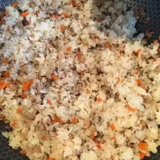 Make Frozen rice step 8