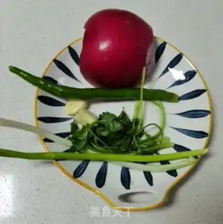 Make The radish step 0