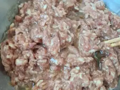 Make Roach pork dumplings step 6