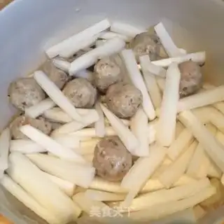 Make Carrot meatballs, egg dumplings step 5