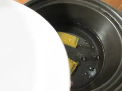 Make Curry shrimp fans step 5