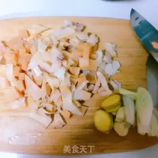 Make Carrot for ink fish step 1
