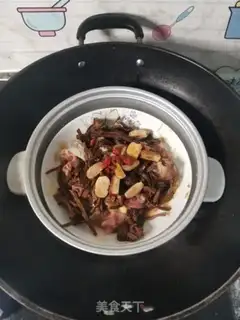 Make Tea mushroom steam chicken step 2