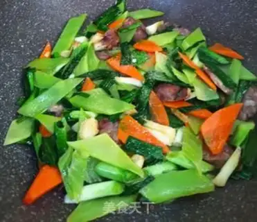 Make Garlic fried sausage step 4