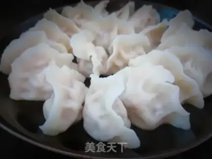 Make Roach pork dumplings step 15